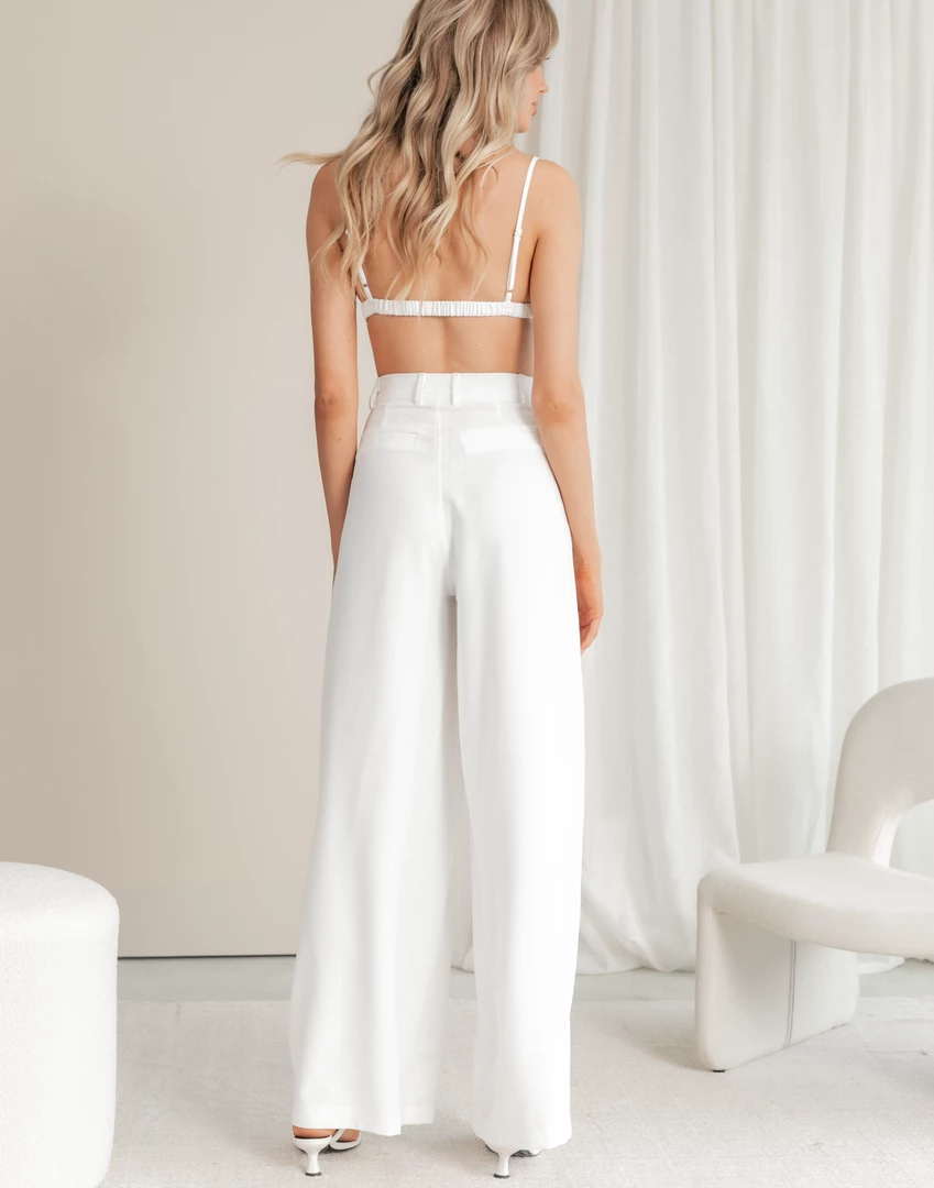 Charcoal Clothing New Arrivals Byron Pants (White) 5 Charcoal Clothing New Arrivals Byron Pants (White)