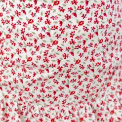 Luvalot Colette Midi Skirt (Red/Floral)