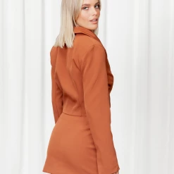 Thanne Kutcher Blazer (Rust) 11 Thanne Kutcher Blazer (Rust)