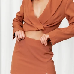 Thanne Kutcher Skirt (Rust)