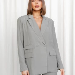 Archer Blazer (Khaki) - 4th & Reckless Sets + Co-ords 20 Archer Blazer (Khaki) - 4th & Reckless Sets + Co-ords