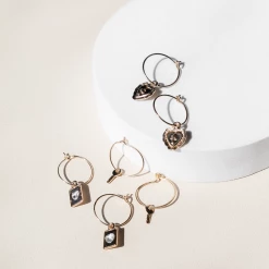 Angel Whispers Oscar Earrings (Gold)