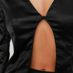 Charcoal Clothing Courtney Top (Black) New Arrivals