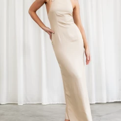 Dresses Giza Maxi Dress (Wheat) - By Lioness 16 Dresses Giza Maxi Dress (Wheat) - By Lioness