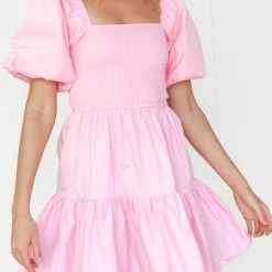 Thanne Aida Mini Dress (Pink) Dresses