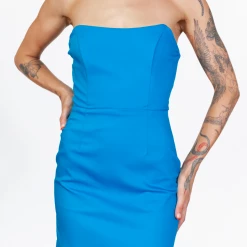 Luvalot Close To You Mini Dress (Cobalt)