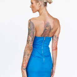 Luvalot Close To You Mini Dress (Cobalt)