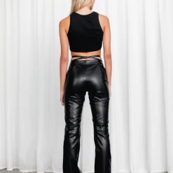 Criss Cross Vegan Pants (Black) - By Lioness 11 Criss Cross Vegan Pants (Black) - By Lioness