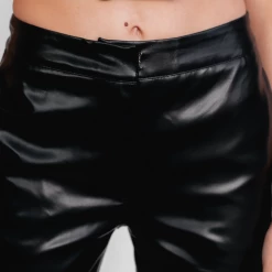 Criss Cross Vegan Pants (Black) - By Lioness 15 Criss Cross Vegan Pants (Black) - By Lioness