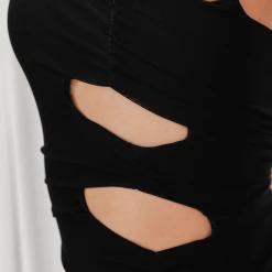 Luvalot Kierra Mini Dress (Black)