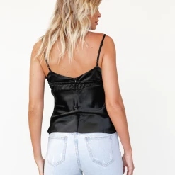 Thanne Tops Zenni Cami Top (Black)