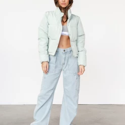 Style State Connor Puffer Jacket (Sage)