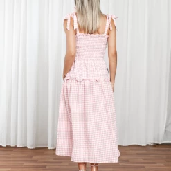 Yours Truly Prescott Midi Dress (Pink) Dresses 7 Yours Truly Prescott Midi Dress (Pink) Dresses