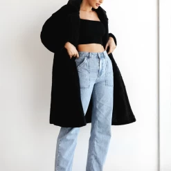 Pink Diamond Toronto Coat (Black)