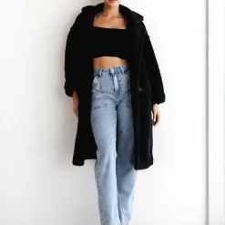 Pink Diamond Toronto Coat (Black)