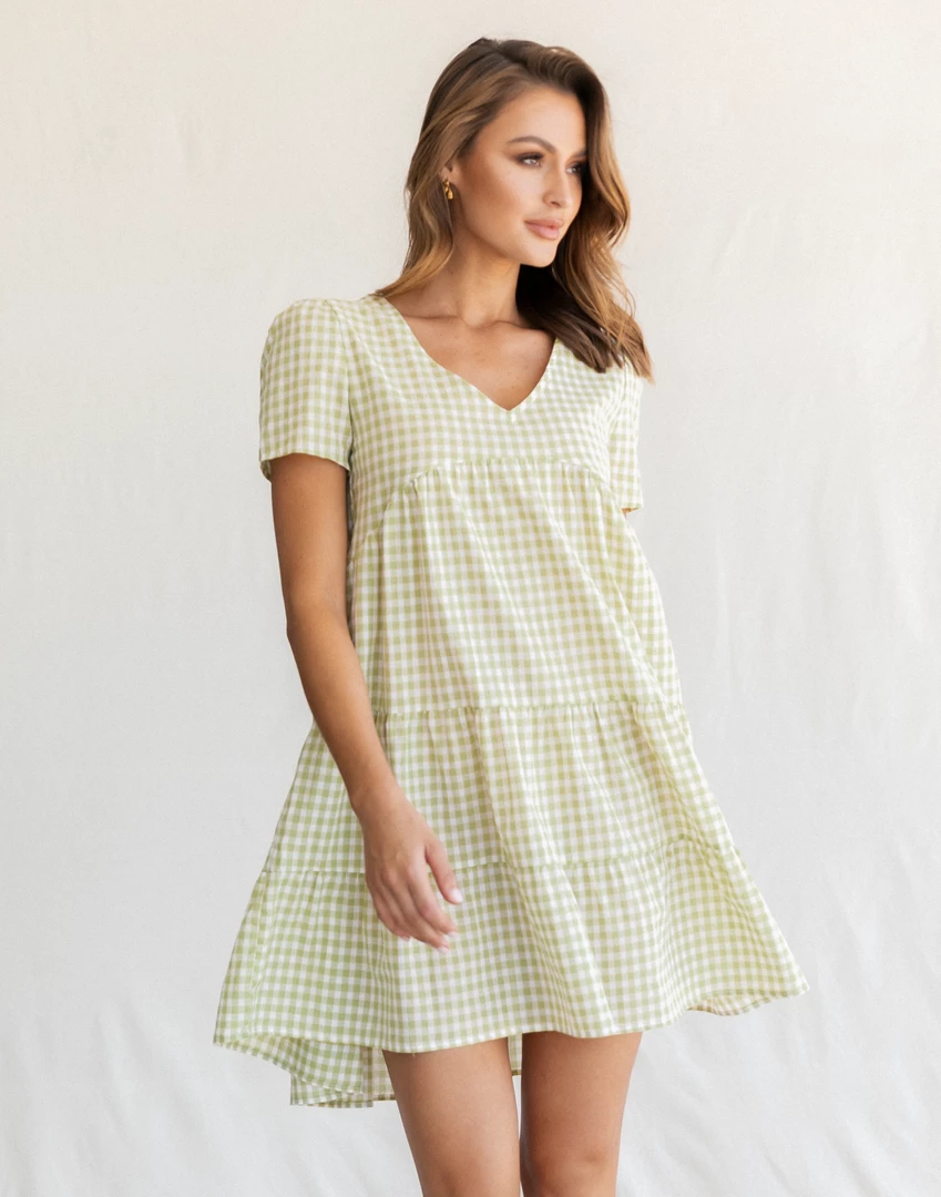 Thanne New Heights Mini Dress (Green) Dresses 2 Thanne New Heights Mini Dress (Green) Dresses