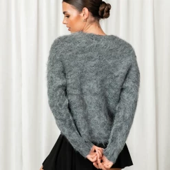 Thanne Pretty Sight Knit Jumper (Dark Grey) 11 Thanne Pretty Sight Knit Jumper (Dark Grey)