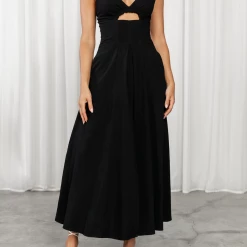 Thanne Dresses Zulu Maxi Dress (Black)