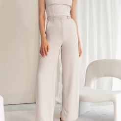 Thanne Remi Pants (Beige) New Arrivals