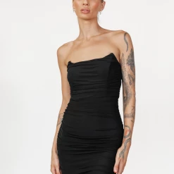 Alive Girl New Arrivals Jalen Mini Dress (Black) 10 Alive Girl New Arrivals Jalen Mini Dress (Black)