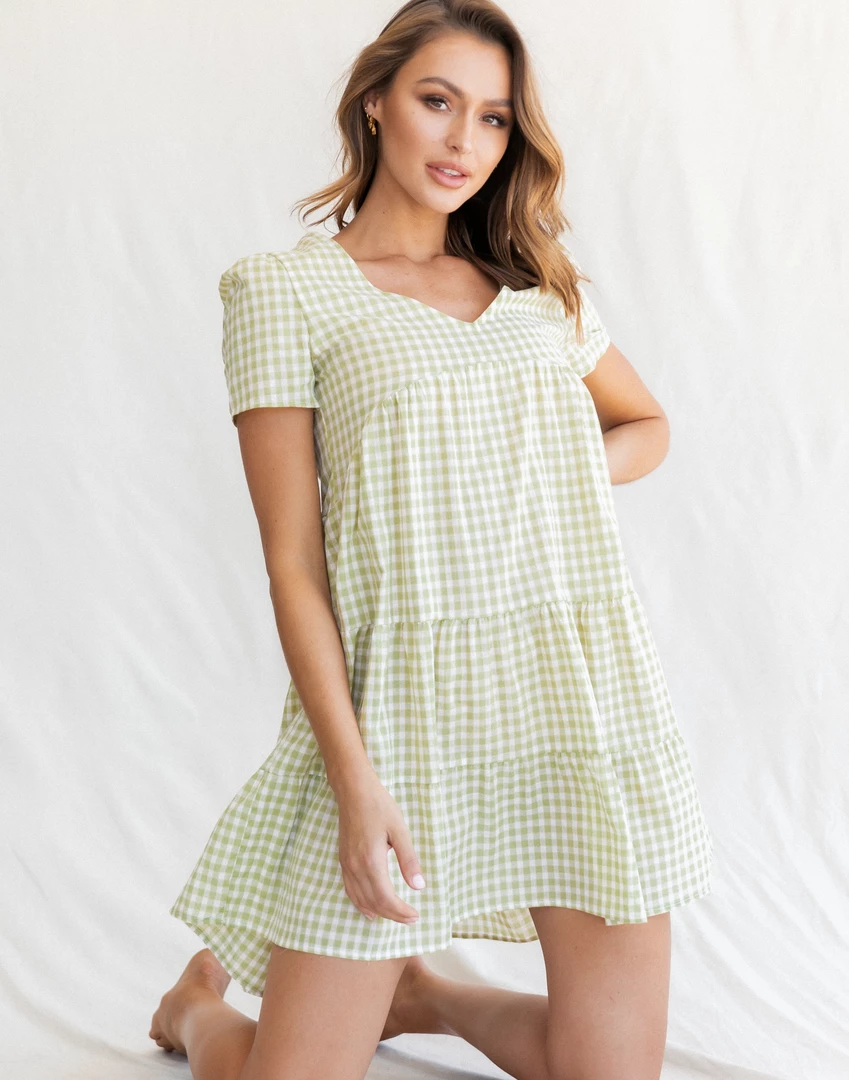 Thanne New Heights Mini Dress (Green) Dresses 5 Thanne New Heights Mini Dress (Green) Dresses