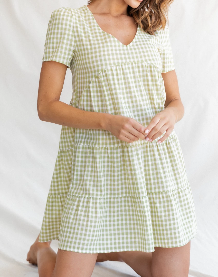 Thanne New Heights Mini Dress (Green) Dresses 1 Thanne New Heights Mini Dress (Green) Dresses