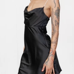 Luvalot New Arrivals Kenji Mini Dress (Black)