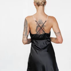 Luvalot New Arrivals Kenji Mini Dress (Black)