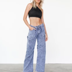 Ruby Sees Tops Born With It Crop Top (Black)