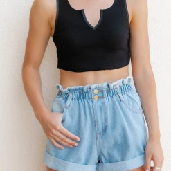 Ava Bottoms Starboy Paperbag Shorts