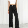 Into Fashion Davina Pants (Black Pinstripe)