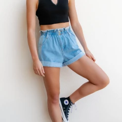 Ava Bottoms Starboy Paperbag Shorts