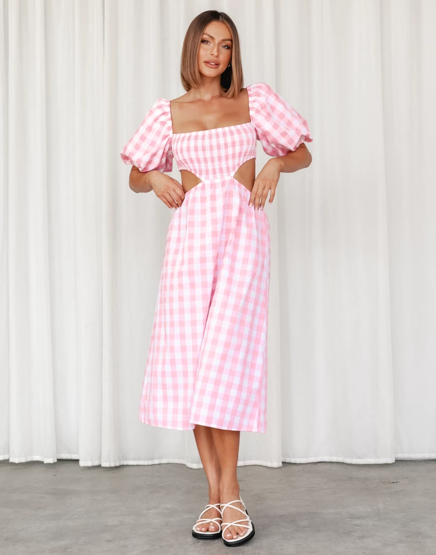 Reverse Romi Midi Dress (Pink) 6 Reverse Romi Midi Dress (Pink)