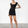 Luvalot Corina Mini Dress (Black) New Arrivals