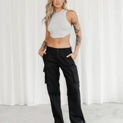 Charcoal Clothing Portia Pants (Black)