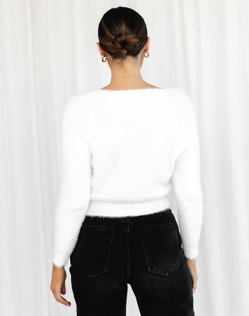 8 Birdies Reece Long Sleeve Top (White) New Arrivals 3 8 Birdies Reece Long Sleeve Top (White) New Arrivals