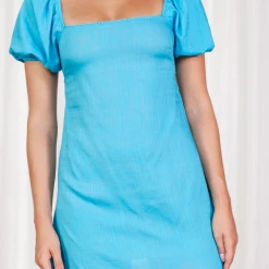 Into Fashion Dresses Alondra Mini Dress (Blue) 10 Into Fashion Dresses Alondra Mini Dress (Blue)