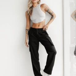 Charcoal Clothing Portia Pants (Black)