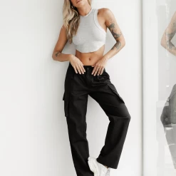 Charcoal Clothing Portia Pants (Black)