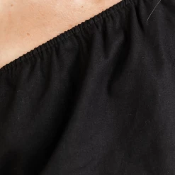 Pink Diamond Paxton Crop Top (Black)