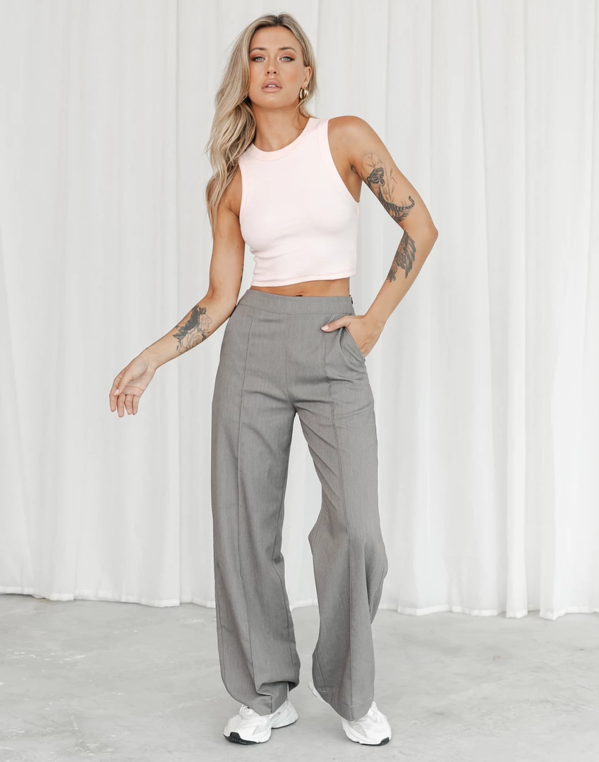 Charcoal Clothing Kaia Rib Tank (Pink) 6 Charcoal Clothing Kaia Rib Tank (Pink)