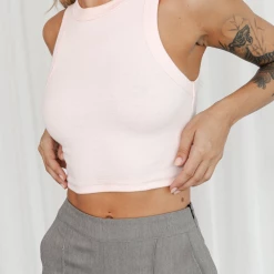 Charcoal Clothing Kaia Rib Tank (Pink) 12 Charcoal Clothing Kaia Rib Tank (Pink)