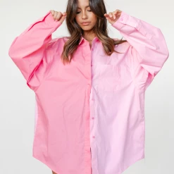 Charcoal Clothing South Beach Shirt (Tonal Pink) New Arrivals