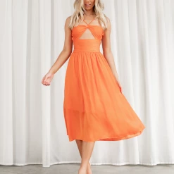 My Girl Kira Midi Dress