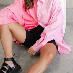 Charcoal Clothing South Beach Shirt (Tonal Pink) New Arrivals