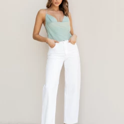 Indikah Tops Timeless Top (Pistachio) 11 Indikah Tops Timeless Top (Pistachio)