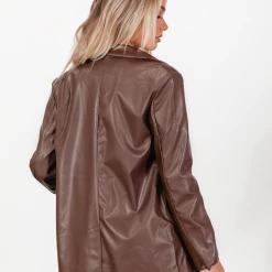 Pink Diamond Sets + Co-ords Nyomi Blazer (Brown)