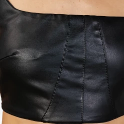 Luvalot Annabel Crop Top (Black)