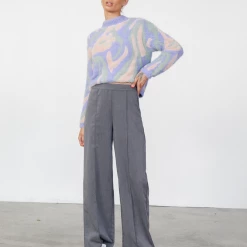 8 Birdies New Arrivals Malia Knit Jumper (Lilac)