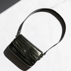 Hansel Bag (Black Croc) - By Peta + Jain Accessories